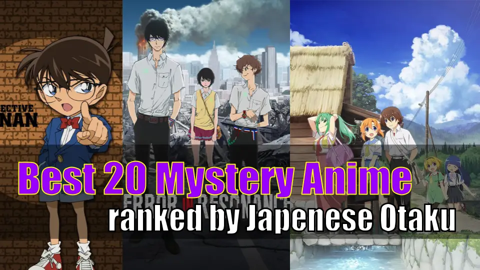Best 20 Mystery Anime ranked by Japanese Otaku! - AnimegeeksJP