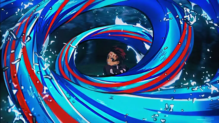Tanjiro Using Sixth Form: Whirlpool