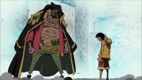 luffy vs blackbeard
